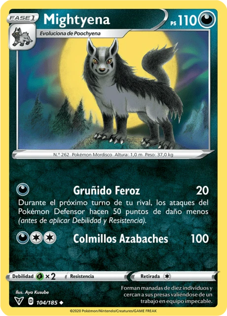 Mightyena – Reverse Holo
