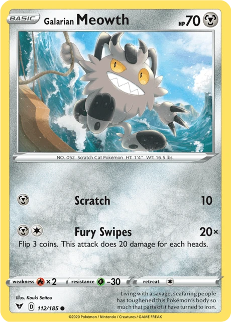 Galarian Meowth – Normal
