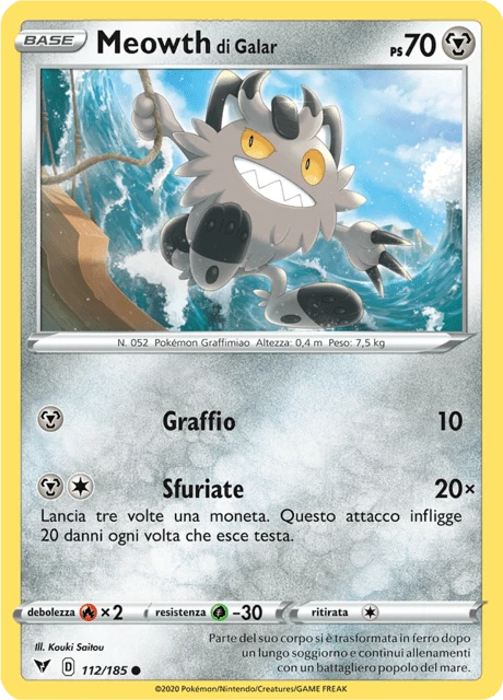 Meowth di Galar – Normal