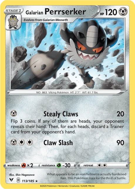 Galarian Perrserker – Normal