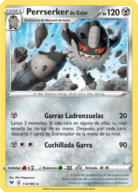 Perrserker de Galar – Normal