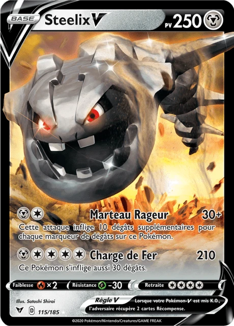 Steelix V – Holo