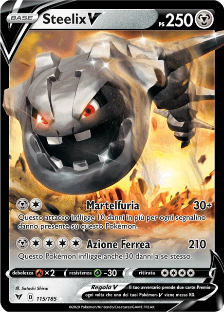 Steelix V – Holo