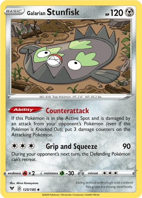 Galarian Stunfisk – Normal