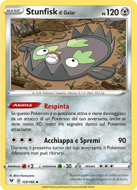 Stunfisk di Galar – Normal