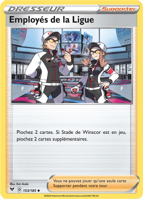 Employés de la Ligue – Reverse Holo