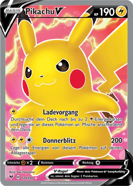 Pikachu V – Holo