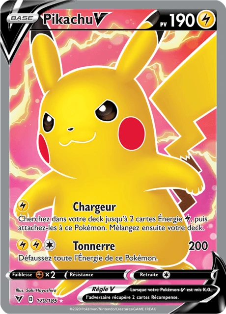 Pikachu V – Holo