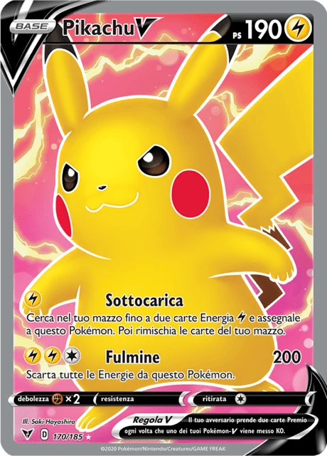 Pikachu V – Holo