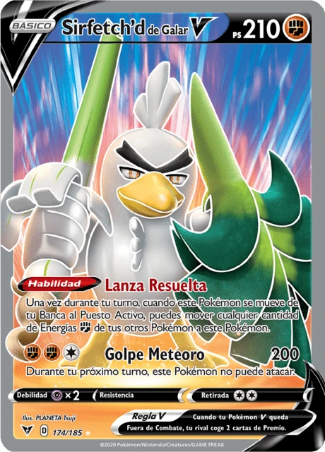 Sirfetch'd de Galar V – Holo