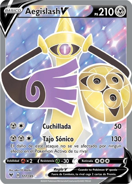 Aegislash V – Holo