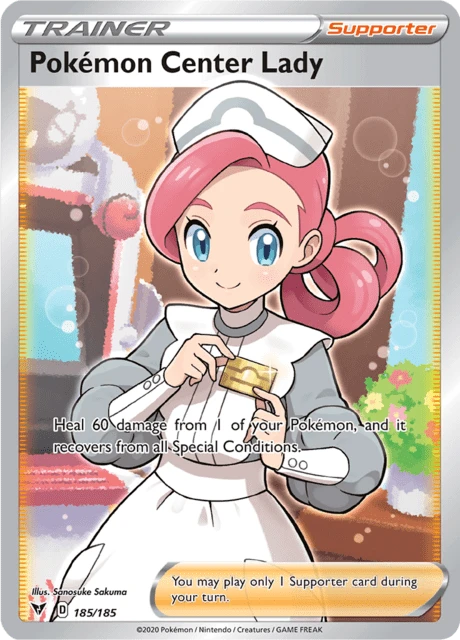 Pokémon Center Lady – Holo
