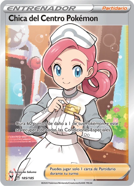 Chica del Centro Pokémon – Holo