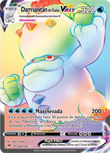 Darmanitan de Galar VMAX