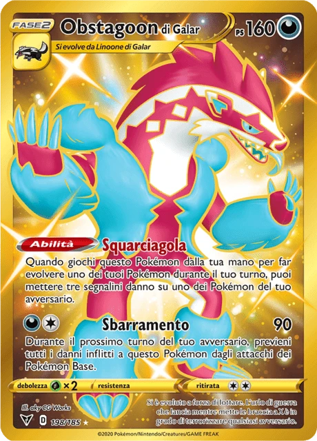Obstagoon di Galar – Holo