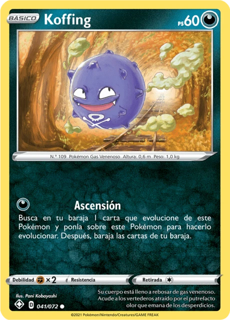 Koffing – Reverse Holo