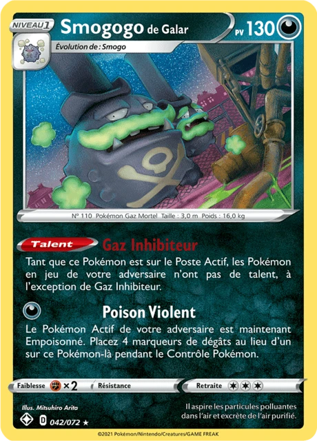 Smogogo de Galar – Reverse Holo