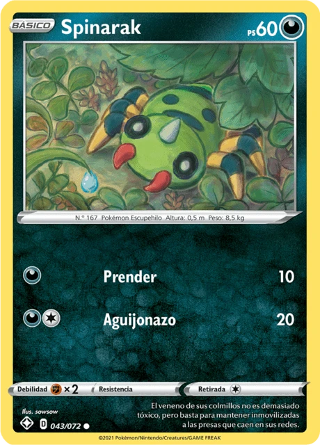 Spinarak – Reverse Holo
