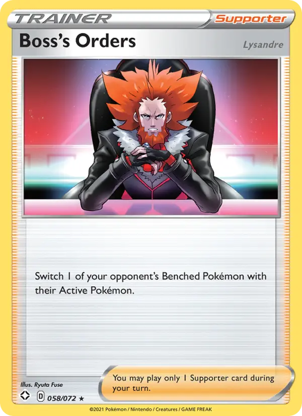 Boss's Orders (Lysandre) – Normal