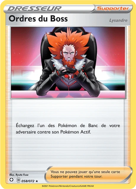 Ordres du Boss
