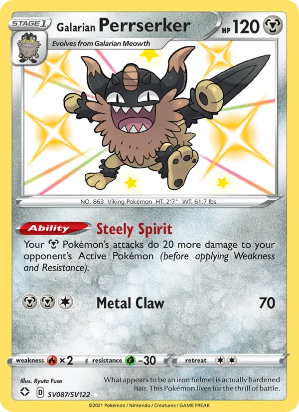 Berserkatt de Galar – Holo