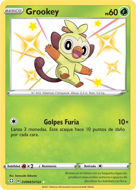 Grookey – Holo