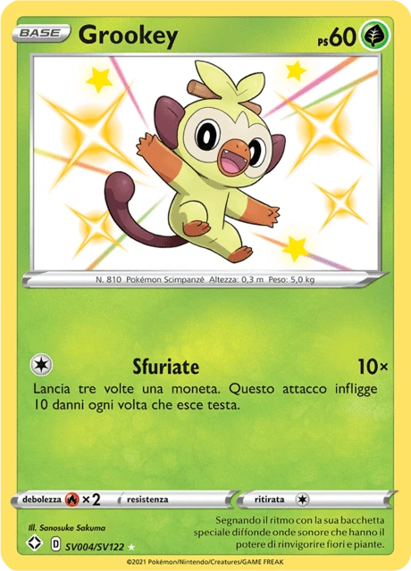 Grookey – Holo