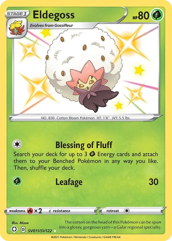 Eldegoss – Holo