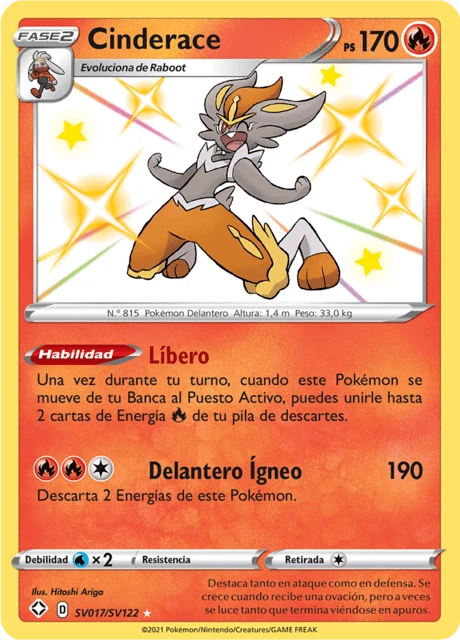 Cinderace – Holo