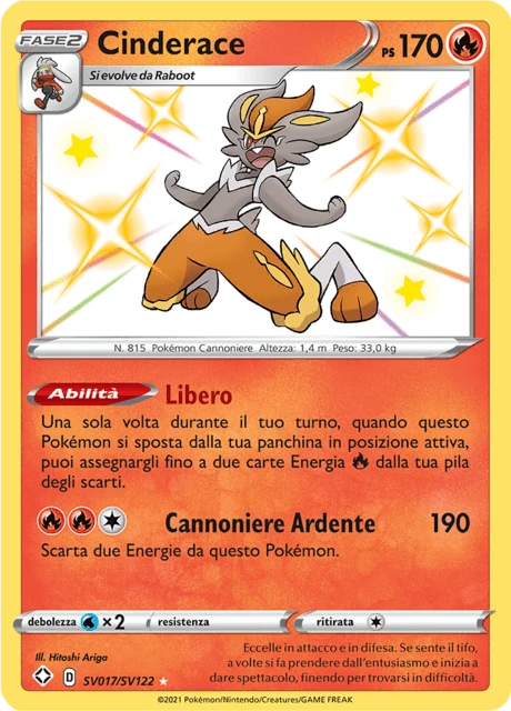 Cinderace – Holo