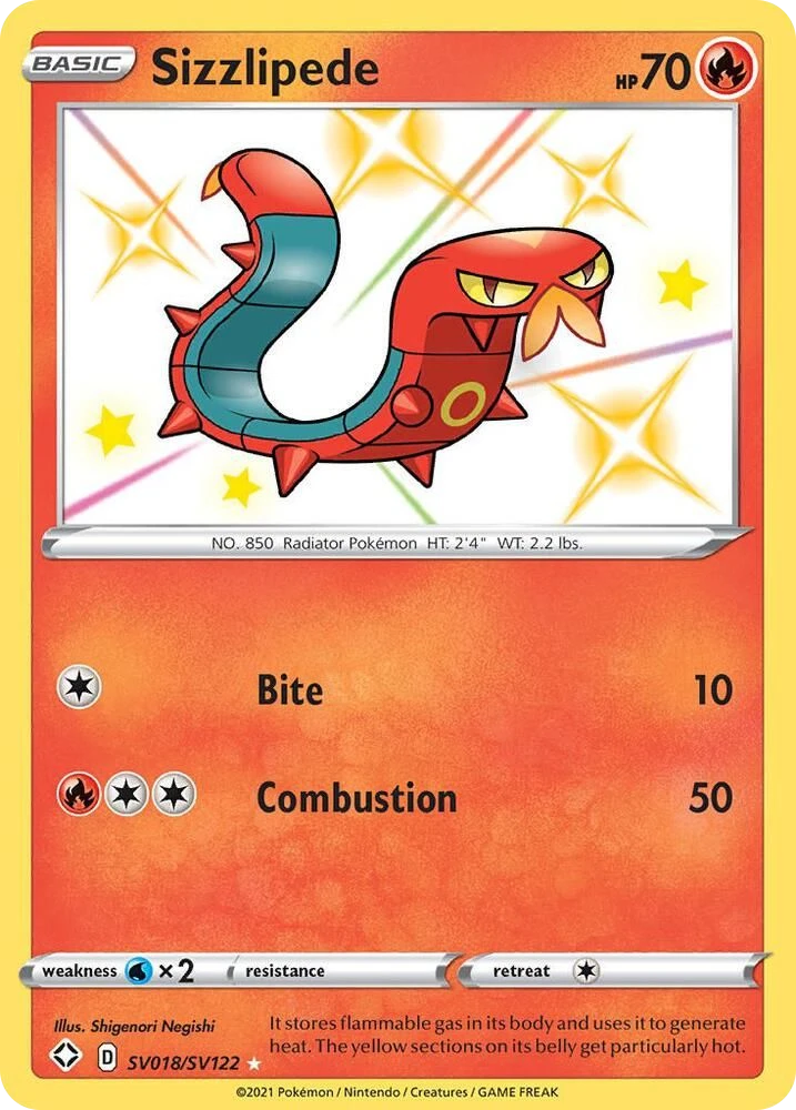 Sizzlipede – Holo