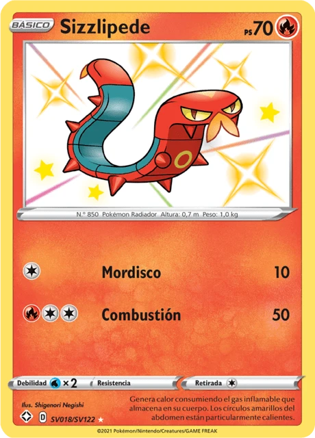 Sizzlipede – Holo