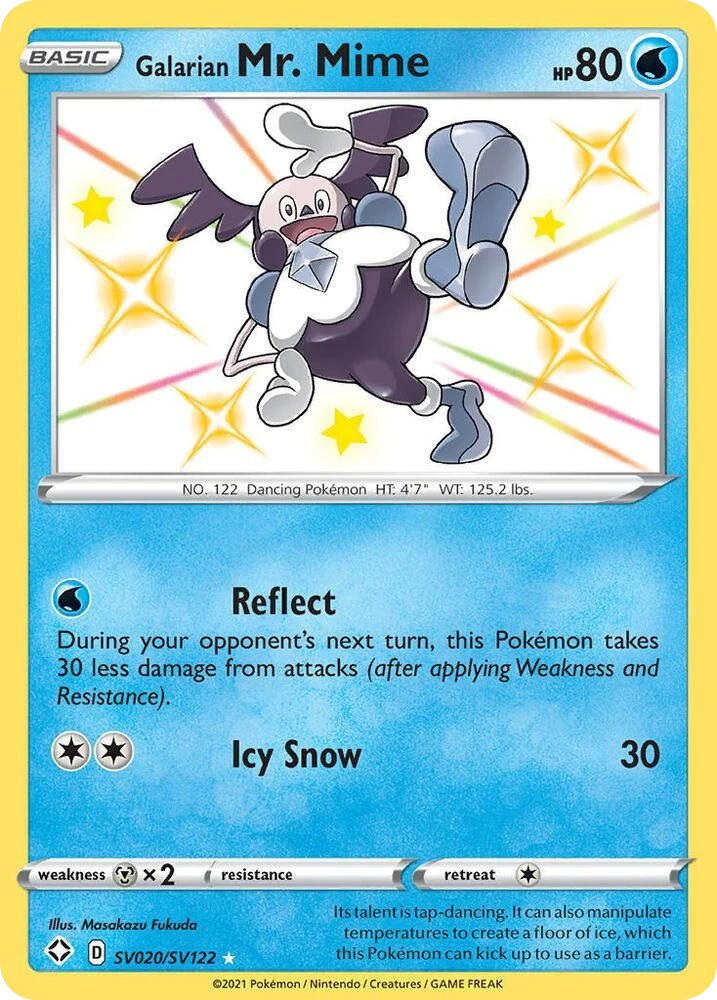 Galarian Mr. Mime – Holo