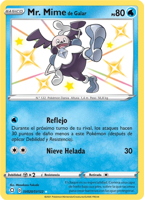 Mr. Mime de Galar – Holo