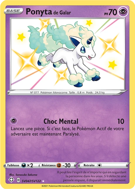 Ponyta de Galar – Holo