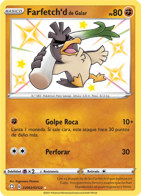 Farfetch'd de Galar – Holo