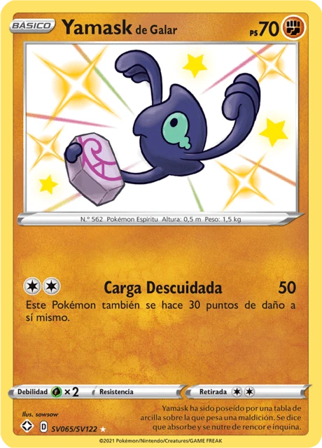Yamask de Galar – Holo
