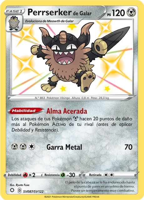 Perrserker de Galar – Holo