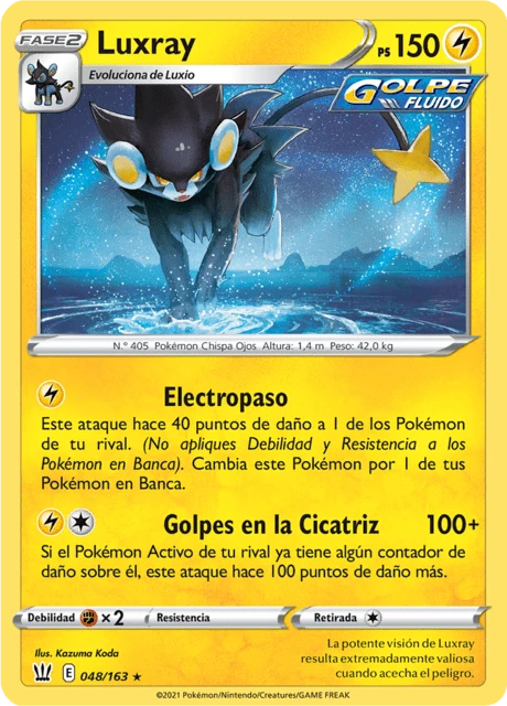 Luxray – Reverse Holo