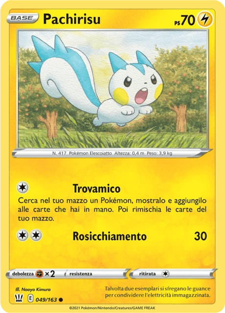 Pachirisu – Reverse Holo