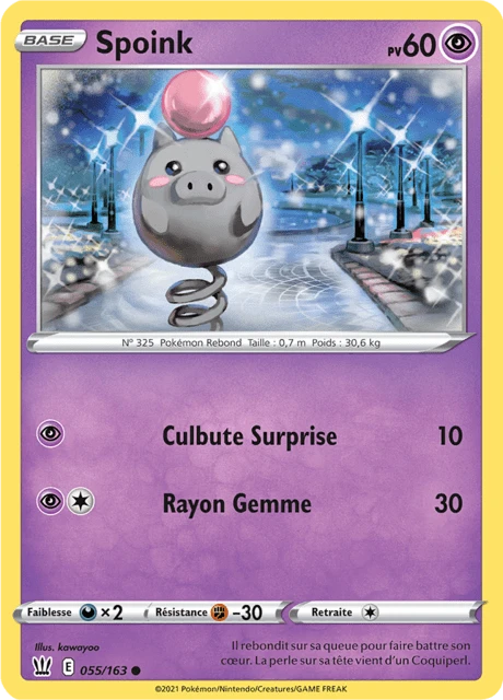 Spoink – Reverse Holo