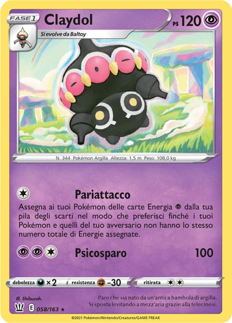Claydol – Reverse Holo