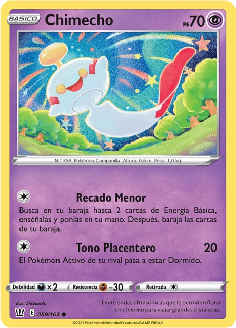 Chimecho – Reverse Holo