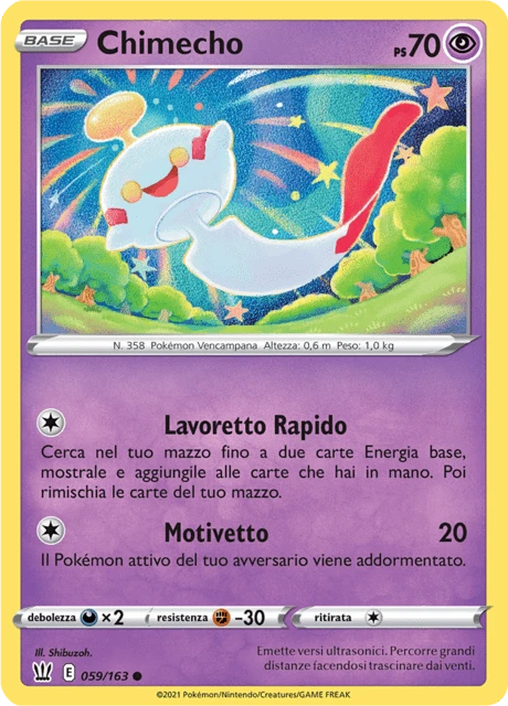 Chimecho – Reverse Holo