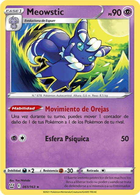 Meowstic – Reverse Holo