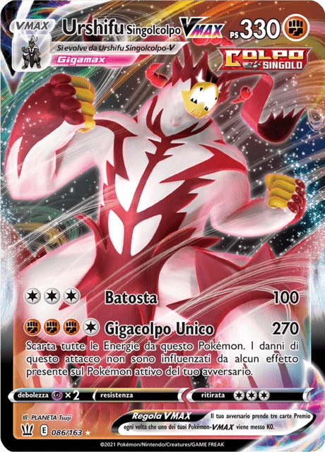Urshifu Singolcolpo VMAX – Holo