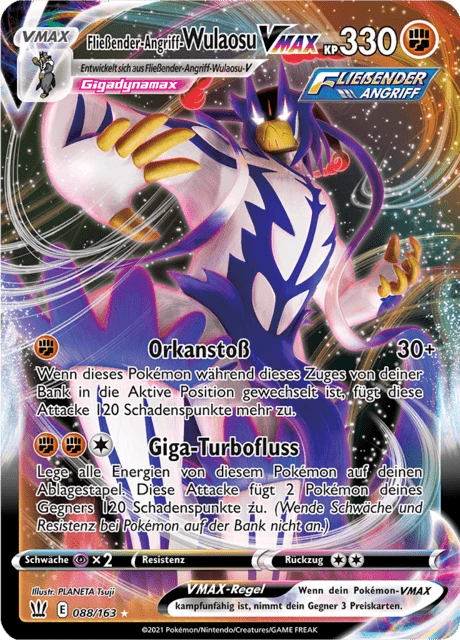Fließender-Angriff-Wulaosu VMAX – Holo