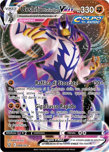 Urshifu Pluricolpo VMAX – Holo