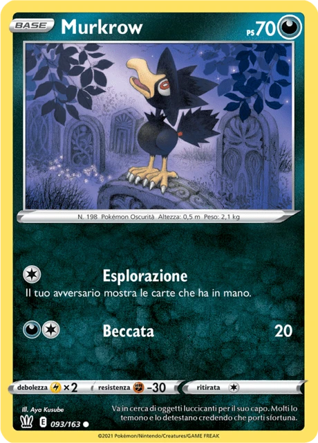 Murkrow – Reverse Holo