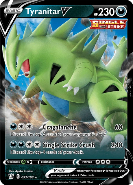 Tyranitar V – Holo